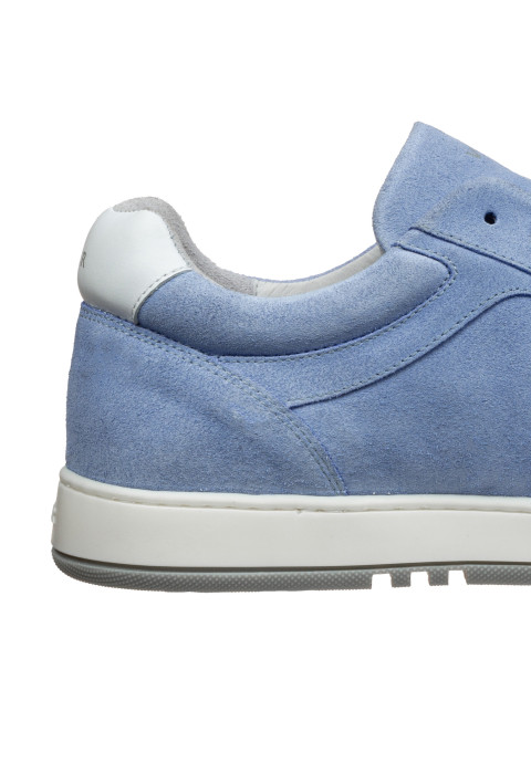 Lichtblauw suède Miami sneaker