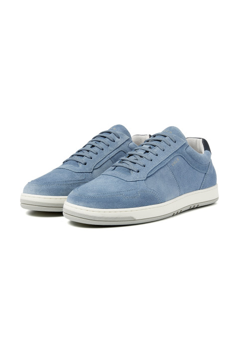 Blauw suède Miami sneaker