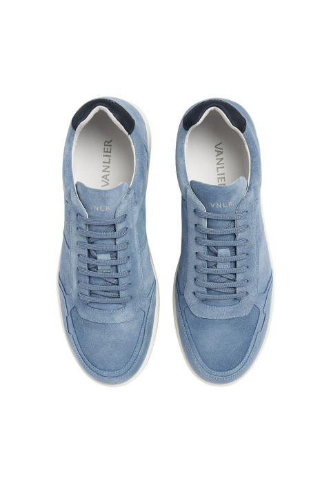 Blauw suède Miami sneaker