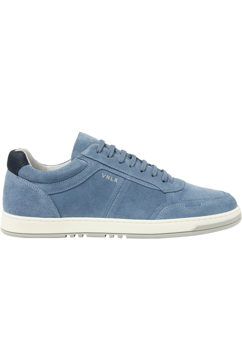 Cognac gladleren Davinci sneaker
