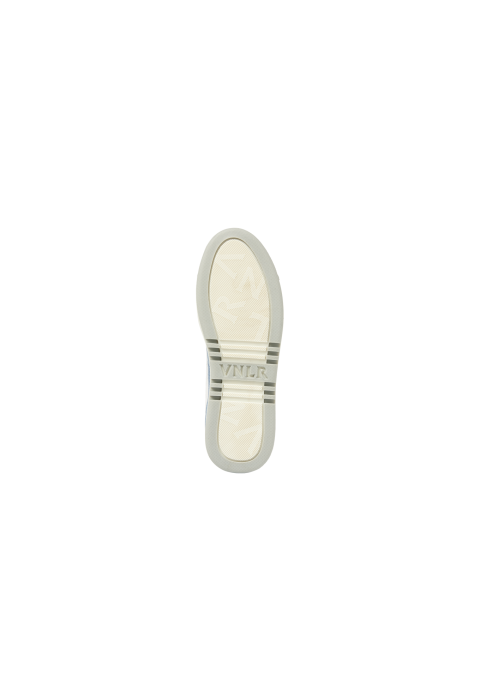 Cognac gladleren Davinci sneaker