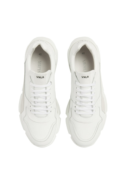 Wit combi Rock sneaker 
