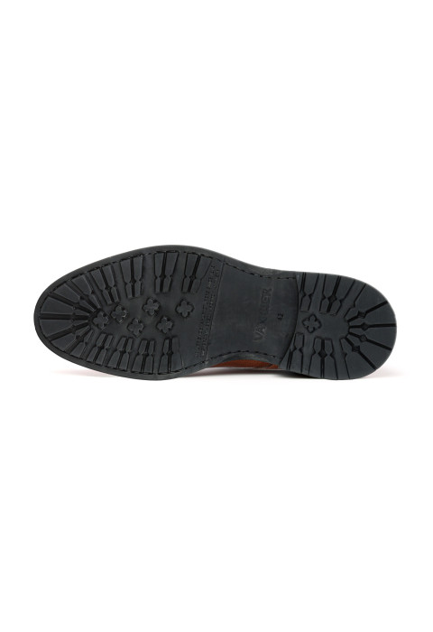 Bruin cognac gladleren Bern boot