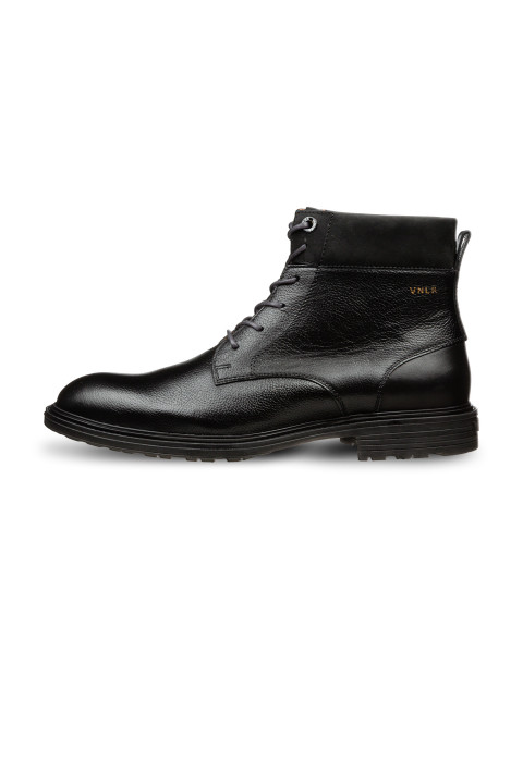 Zwart gladleren Bern boot