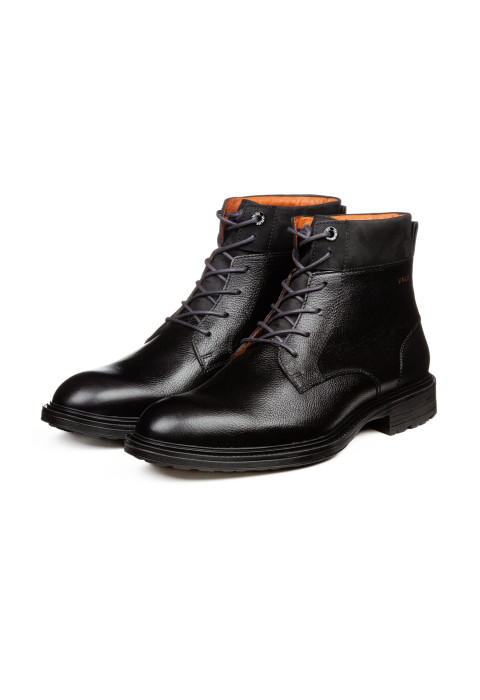 Zwart gladleren Bern boot