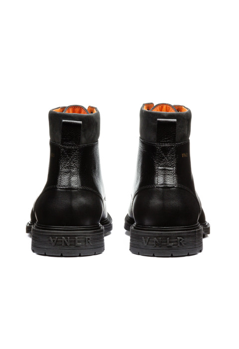 Zwart gladleren Bern boot
