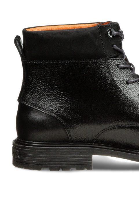 Zwart gladleren Bern boot