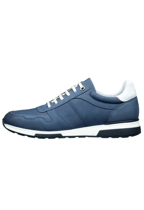 Blauw nubuck Positano sneaker