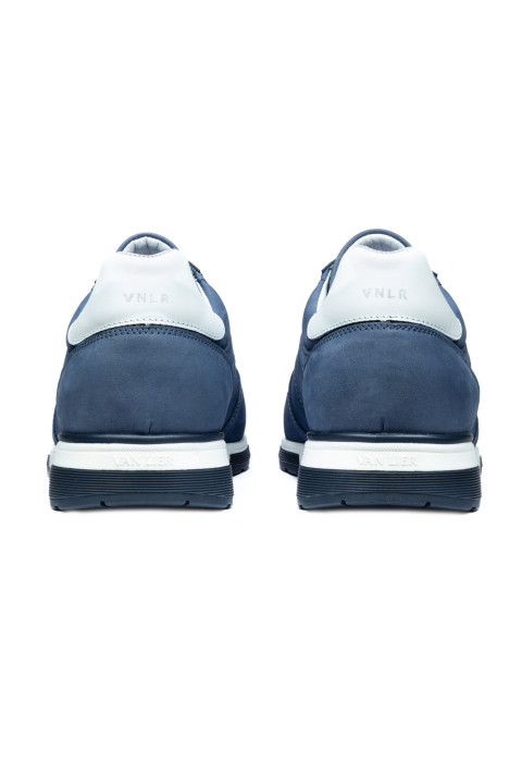 Blauw nubuck Positano sneaker