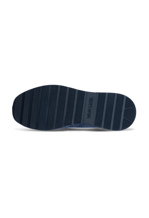 Blauw nubuck Positano sneaker
