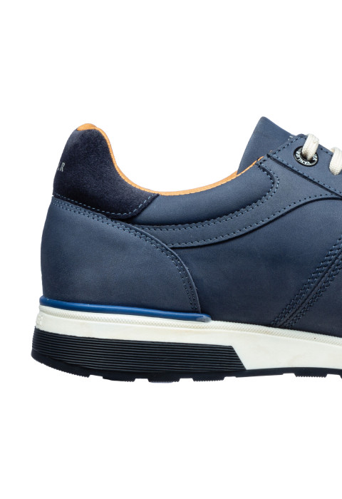 Blauw nubuck Positano sneaker