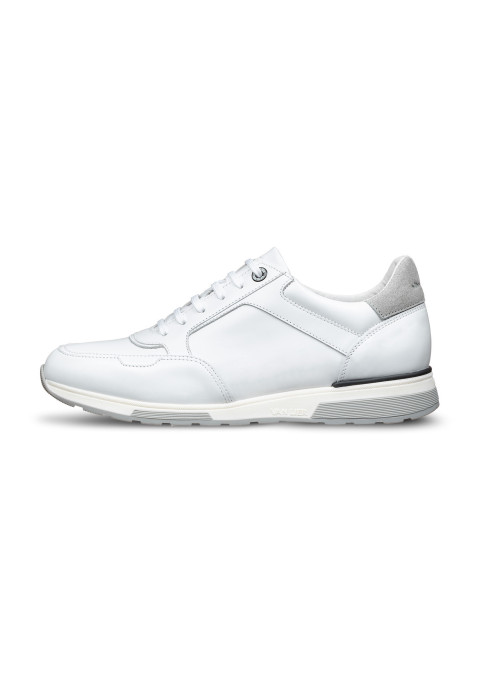 Wit gladleren Positano sneaker