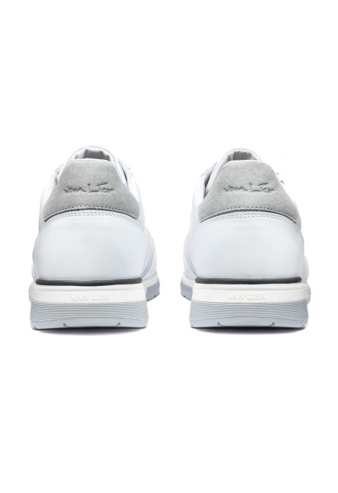 Wit gladleren Positano sneaker