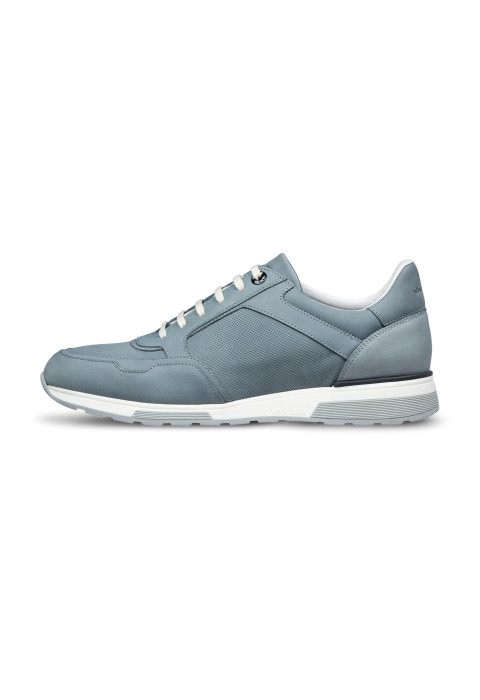 Grijs blauw nubuck Positano sneaker