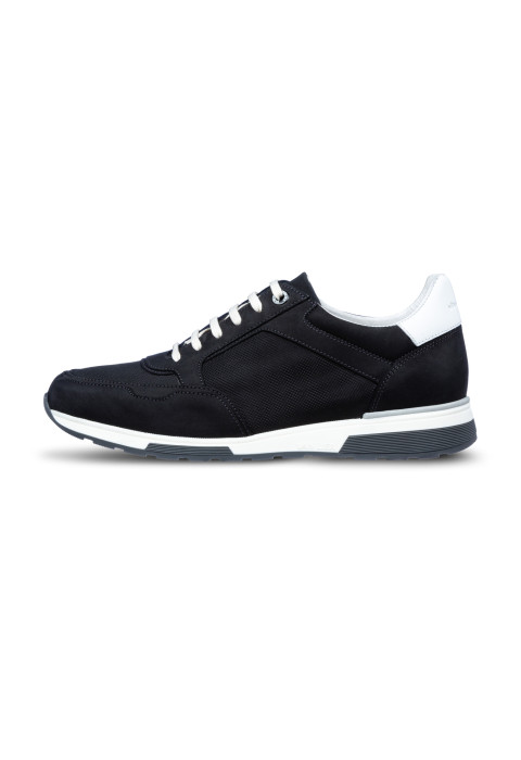Zwart nubuck Positano sneaker