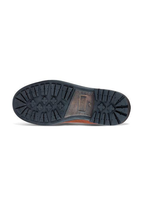 Licht cognac gladleren Fritz chelsea boot