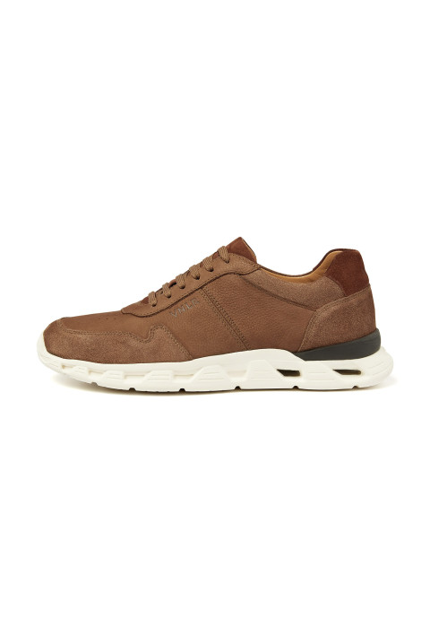 Cognac combi Orlando sneaker