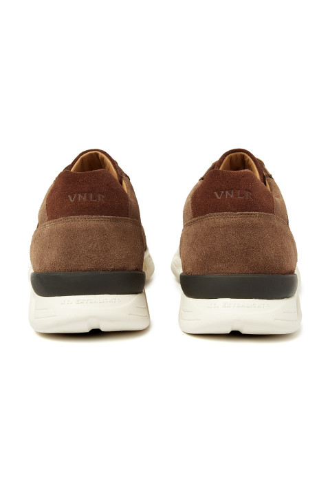 Cognac combi Orlando sneaker