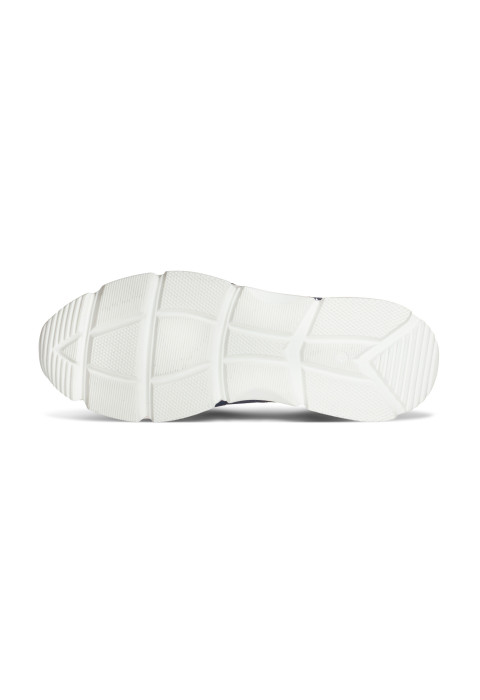 Blauw nubuck Luca sneaker