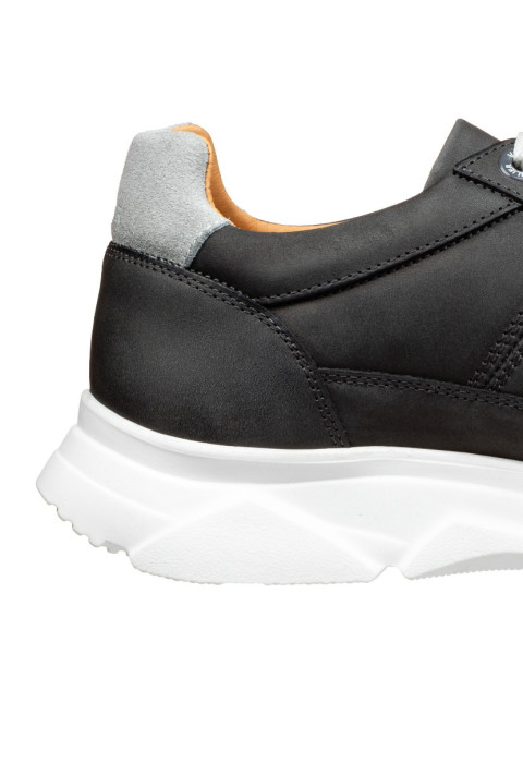 Grijs nubuck Luca sneaker