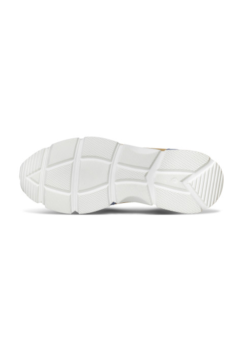 Wit blauw combi Luca sneaker