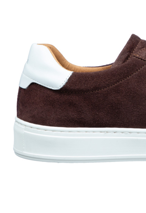 T-moro bruin suède Barossa sneaker