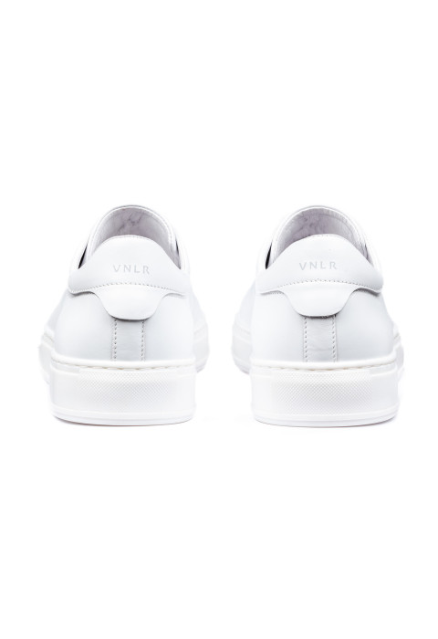 Wit gladleren Barossa sneaker