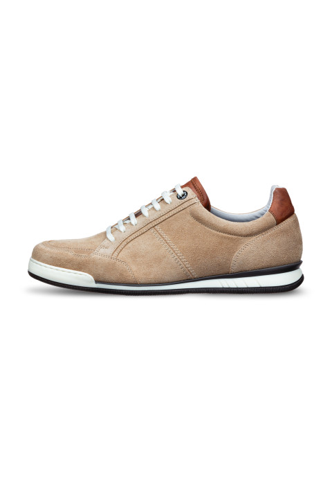 Zand beige suède Magnus sneaker