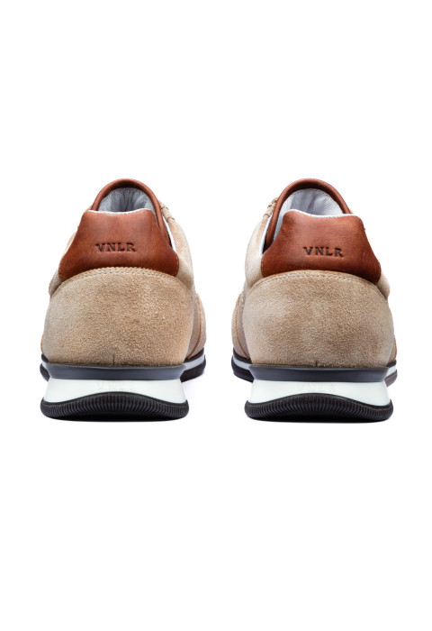 Zand beige suède Magnus sneaker