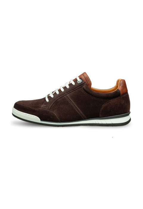 T-moro bruin suède Magnus sneaker