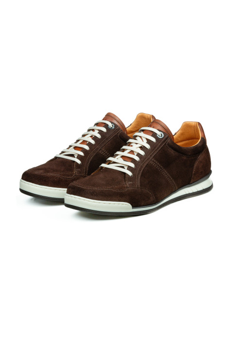 T-moro bruin suède Magnus sneaker