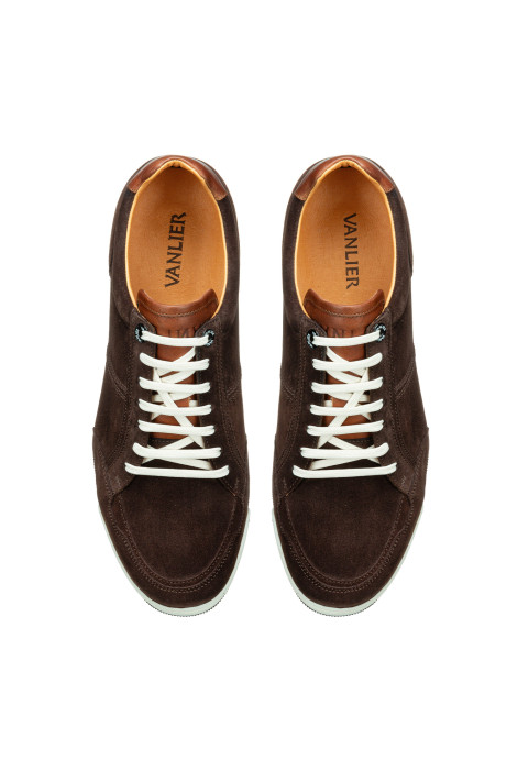 T-moro bruin suède Magnus sneaker