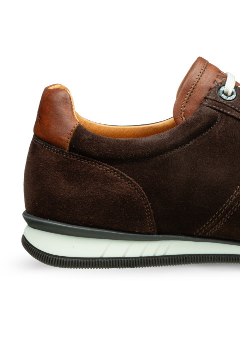 T-moro bruin suède Magnus sneaker