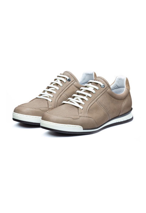 Taupe nubuck Magnus sneaker