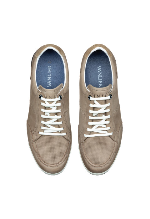 Taupe nubuck Magnus sneaker