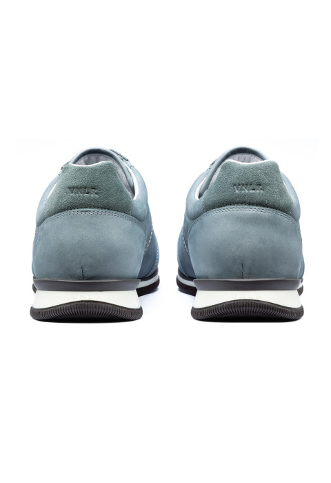 Grijs blauw nubuck Magnus sneaker