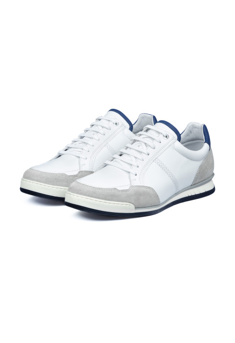 Wit combi Magnus sneaker
