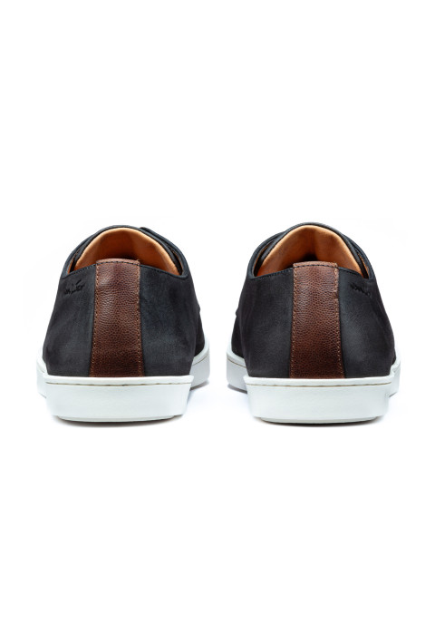 Antraciet grijs nubuck Lugano veterschoen