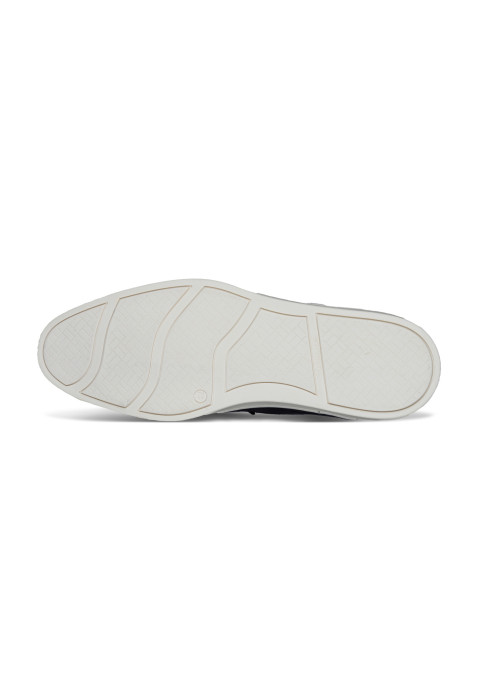 Blauw suède Lugano loafer