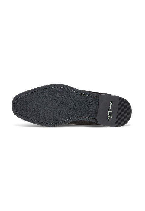 Antraciet grijs nubuck Amalfi veterschoen