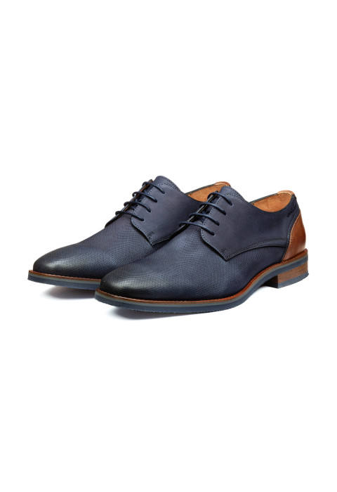 Navy nubuck Amalfi veterschoen