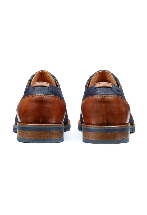 Navy nubuck Amalfi veterschoen