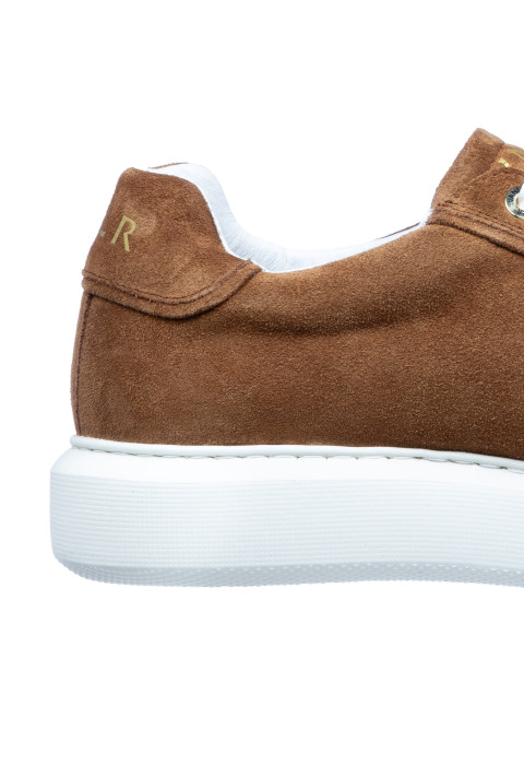 Cognac suède Vito sneaker