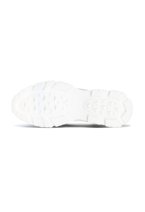 Wit gladleren Raptor sneaker