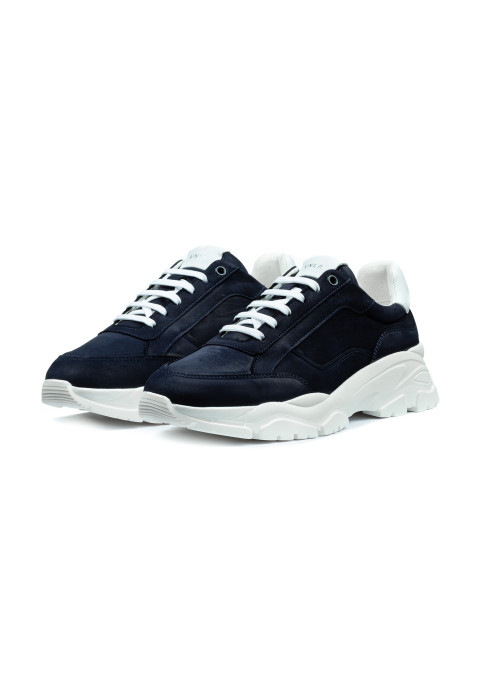 Navy nubuck Raptor sneaker