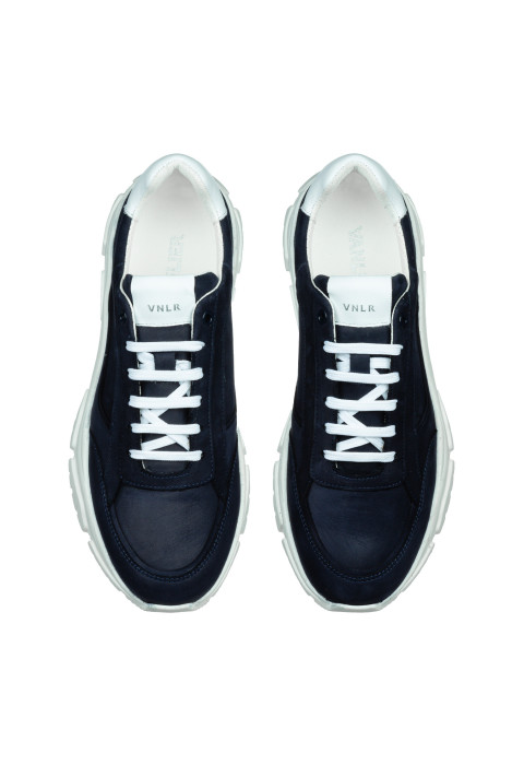 Navy nubuck Raptor sneaker