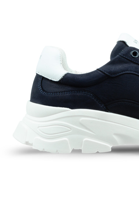 Navy nubuck Raptor sneaker