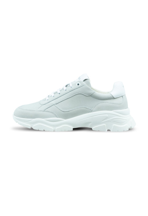 Grijs nubuck Veloci sneaker