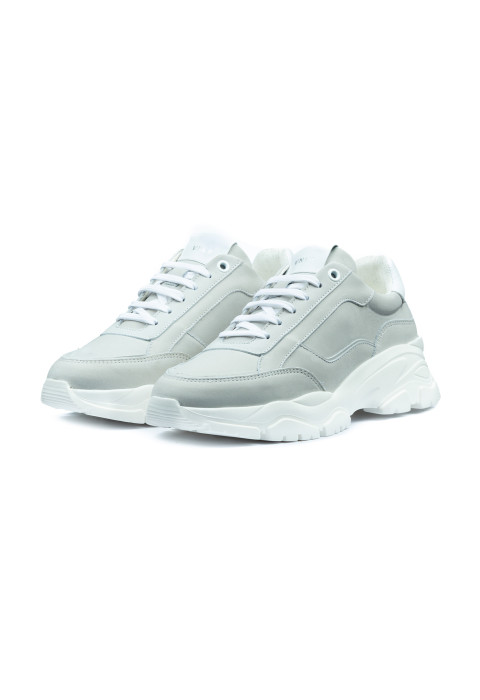 Grijs nubuck Veloci sneaker