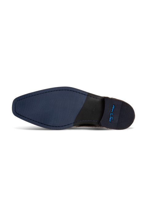 Zwart gladleren Bregenz brogue veterschoen